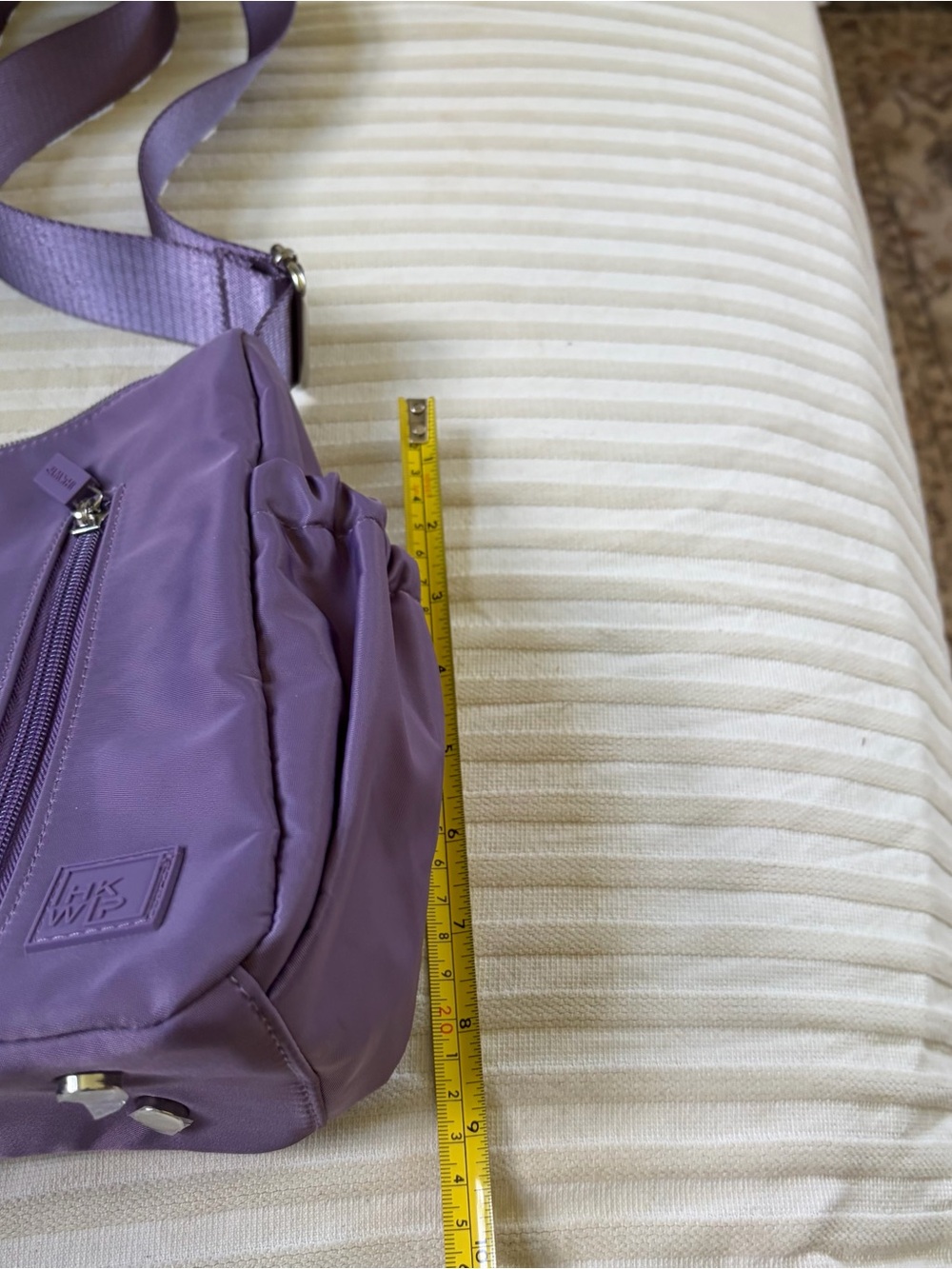 IHKWIP Transit Convertible Nylon Crossbody Shoulder Bag Vintage Grape NWOT - Picture 11 of 14